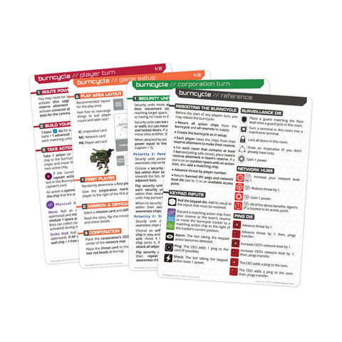 burncycle Reference Card Pack