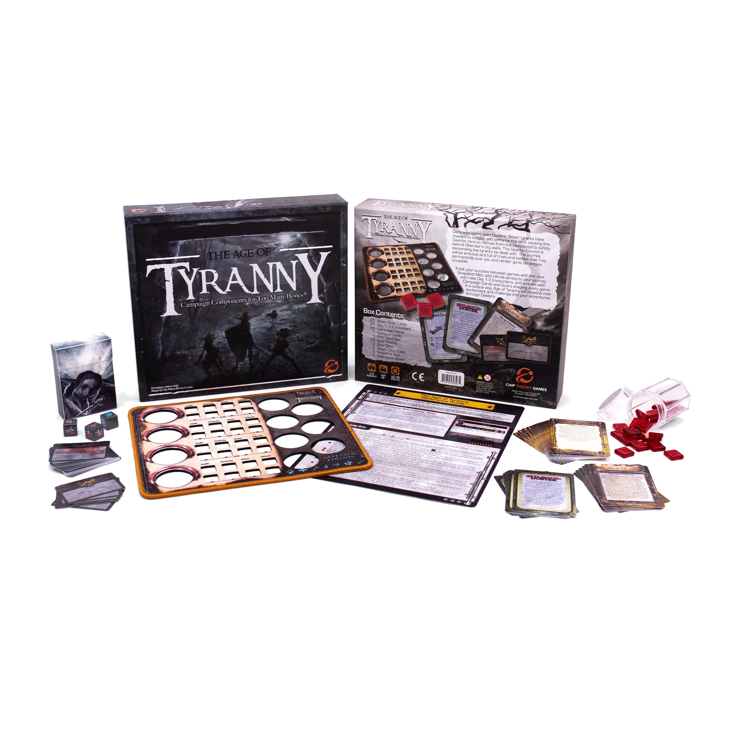 The Age of Tyranny: Campaign Components for Too Many Bones