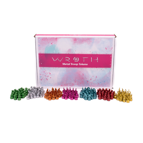 Wroth: Metal Troop Tokens